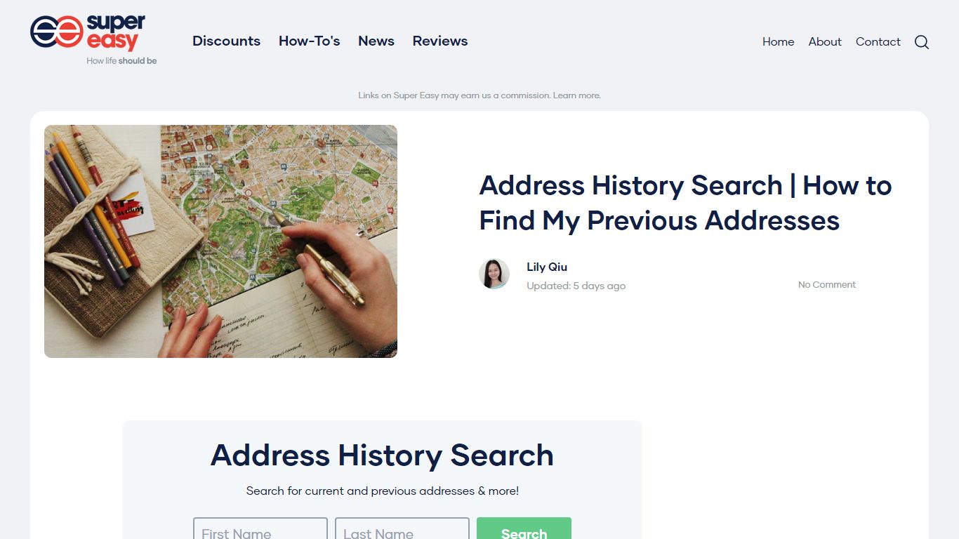 Address History Search | How to Find My Previous Addresses